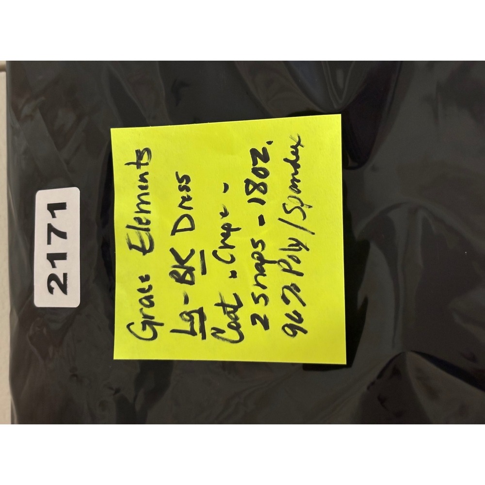 Grace Elements Womens Black Long Lightweight Coat… - image 9